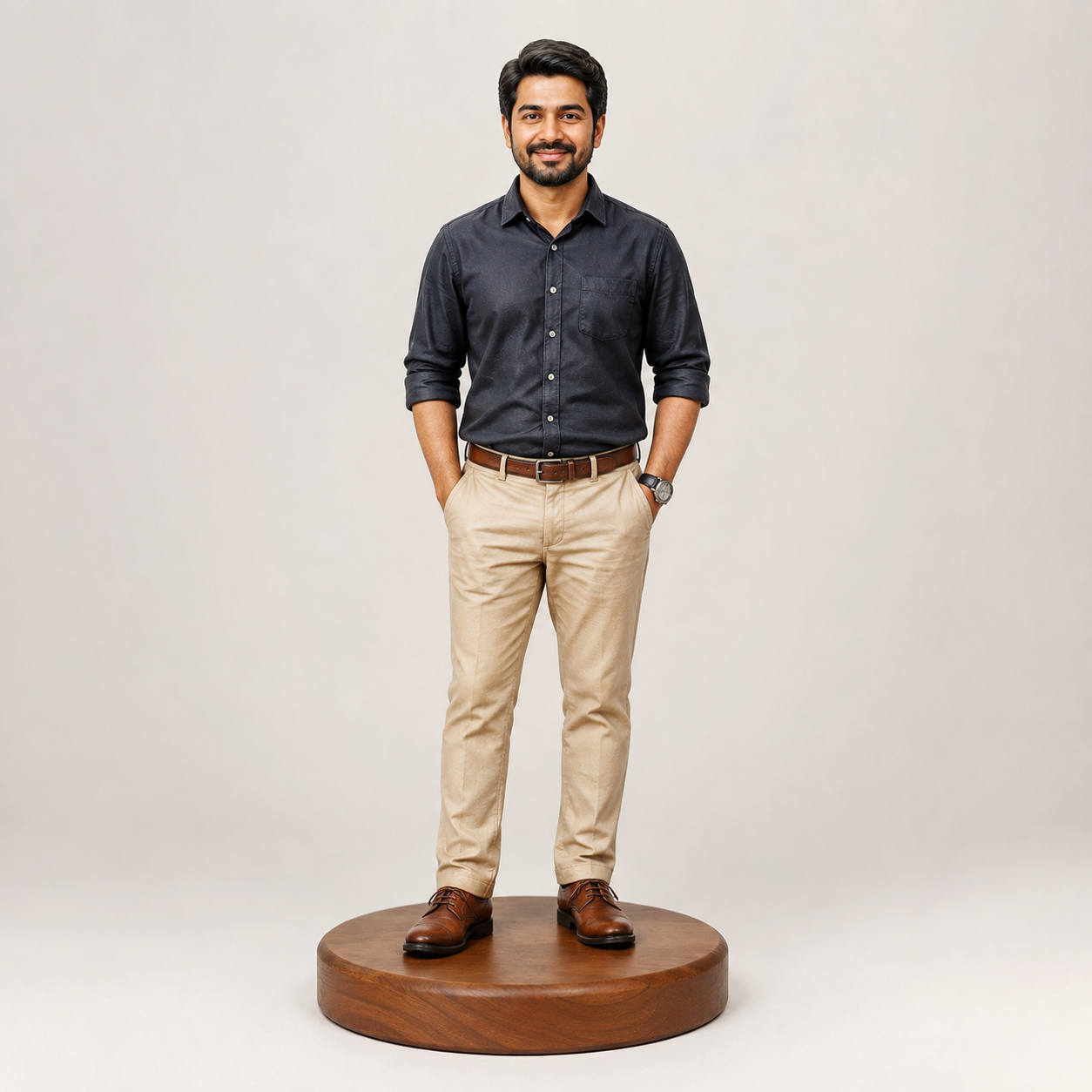 Solo Standing Miniature