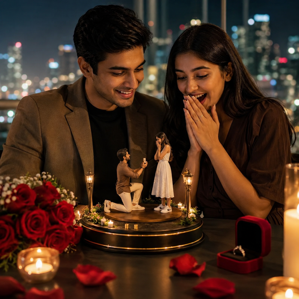 The Moment She Said Yes