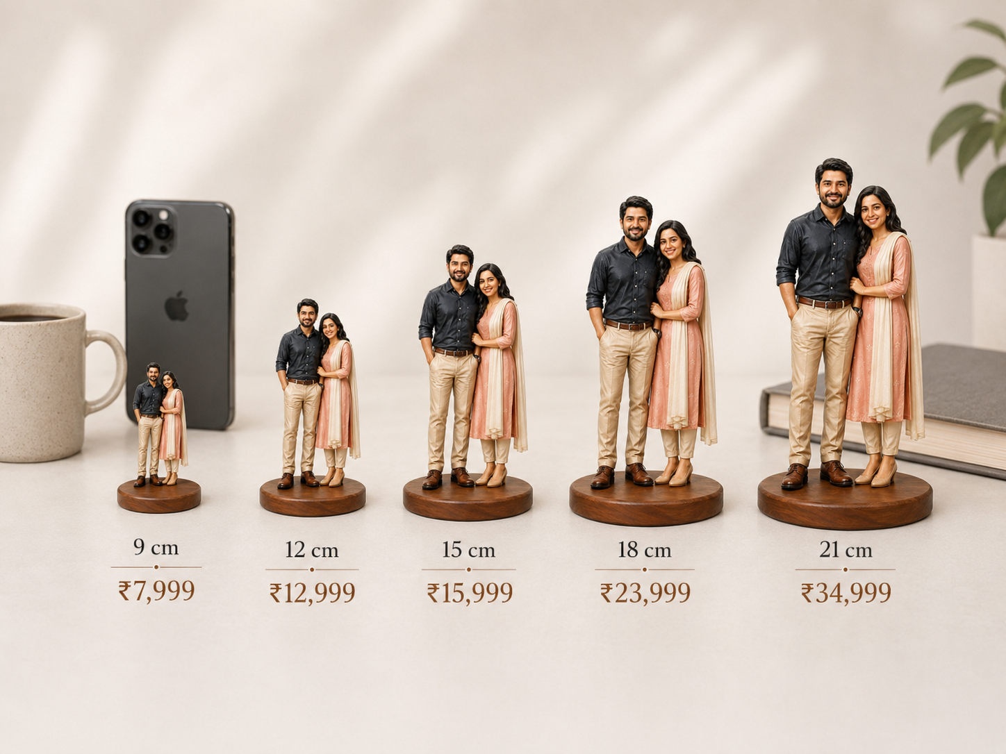 Couple / Double Miniature